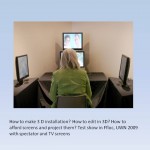 Demo of the screens in operation