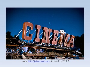 The death of cinema may have been greatly exaggerated..