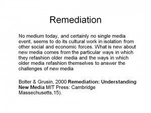 Understanding the process