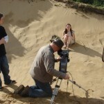 Shooting dunes scene