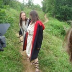 Hannah and nymph - Merthyr Mawr