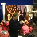 Humphry contemplates set