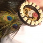 Hera's TV remote, with peacock feathers (mythical reference)