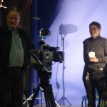 Coral and Humphry take tea