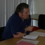 Brendan at read through