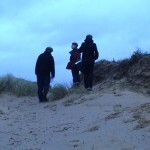On the sands (photograph: Coral Worth)