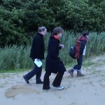 Happily we trudge along (photograph: Coral Worth)