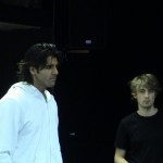 Jaffer and Luke (photograph: Coral Worth)