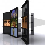Design 2e. Video projection. Portable screens