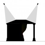 Design 4c. Mini temple and projection