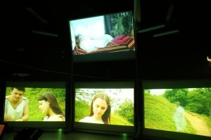 Angle on front screens